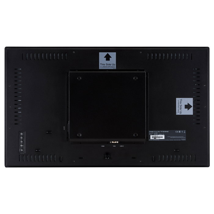 Iiyama ProLite TF3215MC-B2AG - Monitor Táctil Capacitivo de 31.5" (80 cm) Full HD (1920x1080) Multi-Touch, Panel VA, HDMI, DisplayPort, USB, Negro, Montaje VESA 200x200