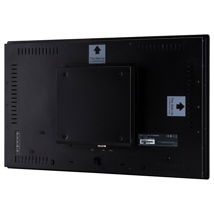 Iiyama ProLite TF3215MC-B2AG - Monitor Táctil Capacitivo de 31.5" (80 cm) Full HD (1920x1080) Multi-Touch, Panel VA, HDMI, DisplayPort, USB, Negro, Montaje VESA 200x200