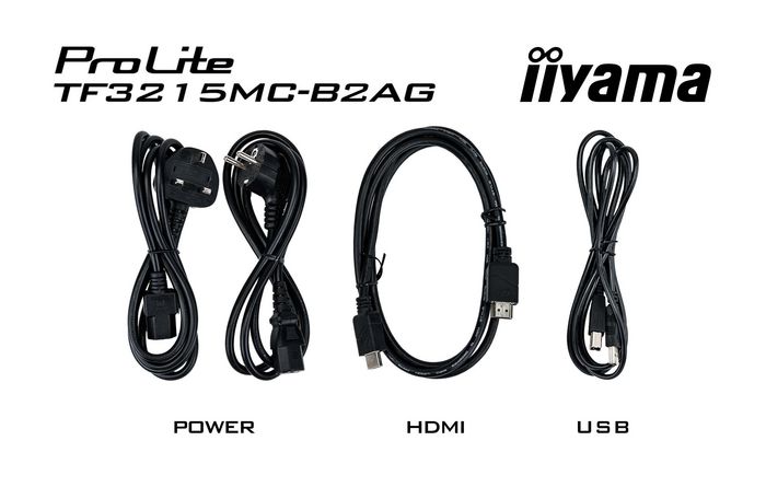 iiyama ProLite TF3215MC-B2AG Monitor Táctil 31.5 pulg Full HD Negro iiyama ProLite TF3215MC-B2AG Monitor Táctil 31.5 pulg Full HD Negro
