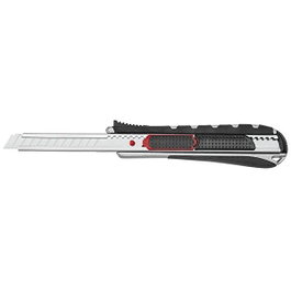 WEDO Cutter Safety 9 mm 2in1 TÜV geprüft plata/negro