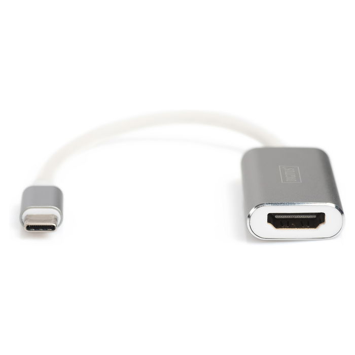 Digitus AG9310 Adaptador USB-C a HDMI 4K Plata