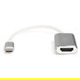 Digitus AG9310 Adaptador USB-C a HDMI 4K Plata