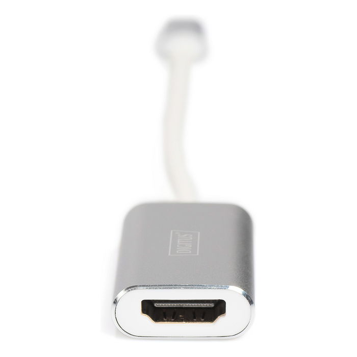 Digitus AG9310 Adaptador USB-C a HDMI 4K Plata