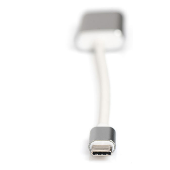 Digitus AG9310 Adaptador USB-C a HDMI 4K Plata
