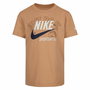 Camiseta de Manga Corta Niño Nike Retro Ss Beige