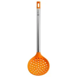 Bra Espumadera Efficient Nylon y Silicona Naranja A195003 Utensilio de Cocina Resistente hasta 220ºC Apto Lavavajillas