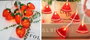 DKD Home Decor Guirnalda de 10 LED con Motivos de Fresas y Sandía