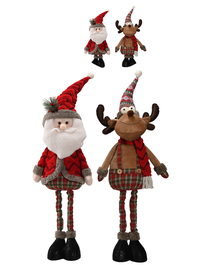 DKD Home Decor Figura Poliester Extensible Surtido de 2 Unidades