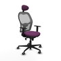 PIQUERAS Y CRESPO Silla de oficina Jorquera Morada y Gris