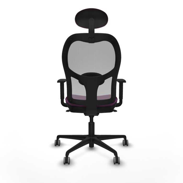 PIQUERAS Y CRESPO Silla de oficina Jorquera Morada y Gris