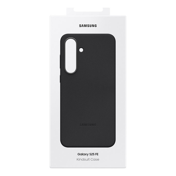 Samsung Kindsuit Cover Galaxy S25 FE, Funda, Negro, 17 cm (6.7")
