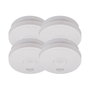 Brennenstuhl Set de 4 Detectores de Humo RM L 3100 con Batería de 10 Años