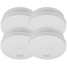Brennenstuhl Set de 4 Detectores de Humo RM L 3100 con Batería de 10 Años