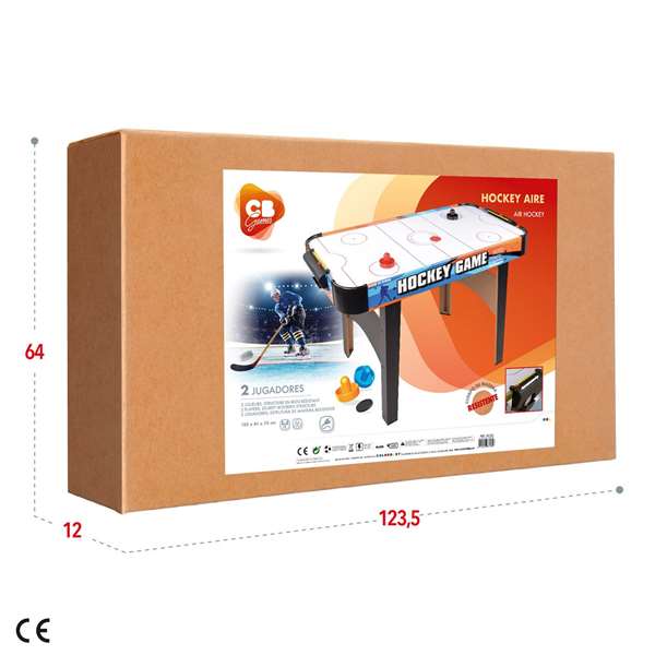 Color Baby Air Hockey Juego de Mesa 122x61x75 cm