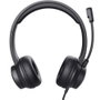 Trust Auriculares HS-201 USB con Micrófono Negros