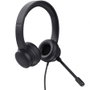 Trust Auriculares HS-201 USB con Micrófono Negros