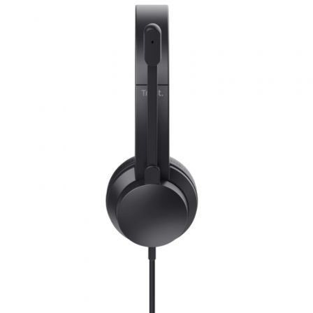 Trust Auriculares HS-201 USB con Micrófono Negros