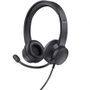 Trust Auriculares HS-201 USB con Micrófono Negros