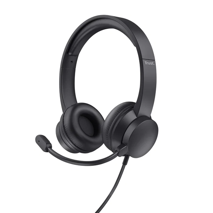 Trust HS-201 Auriculares USB Negro
