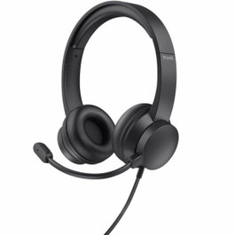 Trust HS-201 Auriculares USB Negro