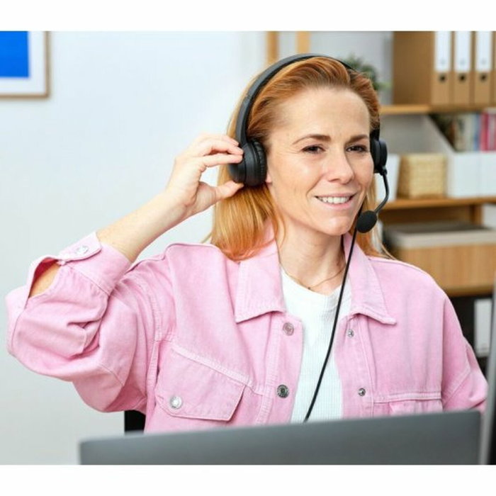 Trust HS-201 Auriculares USB Negro