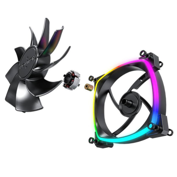 Montech Fan RX120 PWM (B) Black Montech Fan RX120 PWM (B) Black