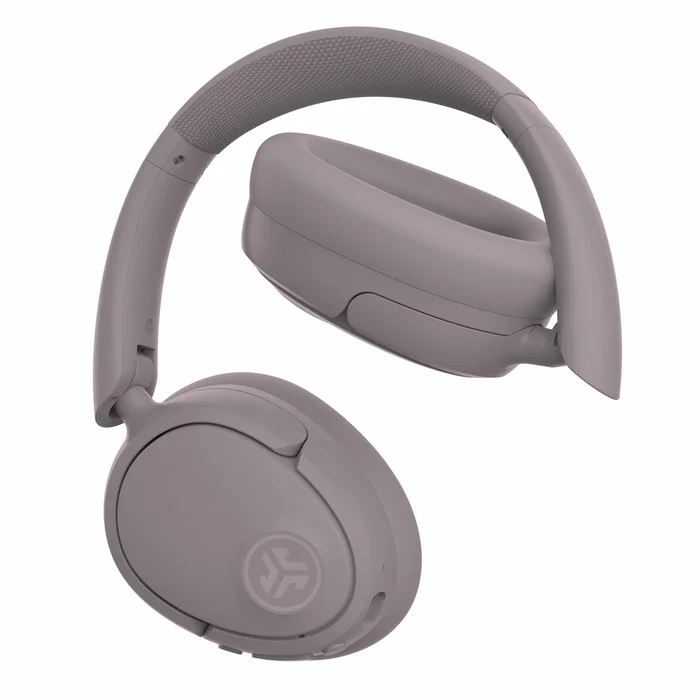 JLab JBuds Lux ANC - Auriculares Diadema Inalámbricos Bluetooth 5.3 con Cancelación Activa de Ruido, Carga USB-C, 70h Autonomía, Color Mauve - ieuhbjluxancrmve62