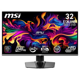 MSI MPG 322URX QD-OLED Monitor 31.5 Pulgadas 4K 240Hz
