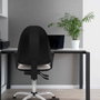 PIQUERAS Y CRESPO Silla de oficina Aýna Marrón con Base Cromada