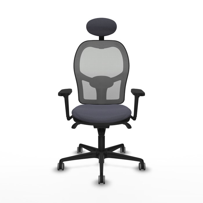 PIQUERAS Y CRESPO Silla de oficina Jorquera con mecanismo Sincro, Gris PIQUERAS Y CRESPO Silla de oficina Jorquera con mecanismo Sincro, Gris