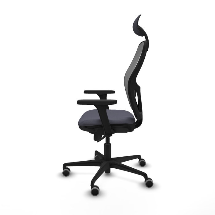 PIQUERAS Y CRESPO Silla de oficina Jorquera con mecanismo Sincro, Gris PIQUERAS Y CRESPO Silla de oficina Jorquera con mecanismo Sincro, Gris