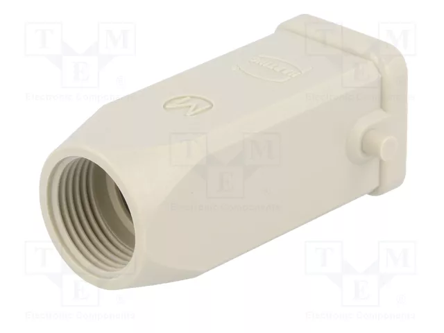 Harting Carcasa de prueba HART TII M20 19200030420 salida de cable recta gris Harting Carcasa de prueba HART TII M20 19200030420 salida de cable recta gris