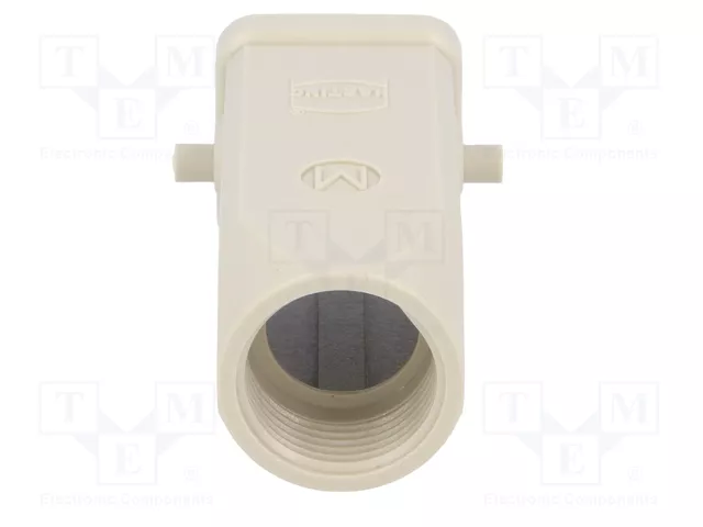 Harting Carcasa de prueba HART TII M20 19200030420 salida de cable recta gris Harting Carcasa de prueba HART TII M20 19200030420 salida de cable recta gris