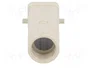 Harting Carcasa de prueba HART TII M20 19200030420 salida de cable recta gris