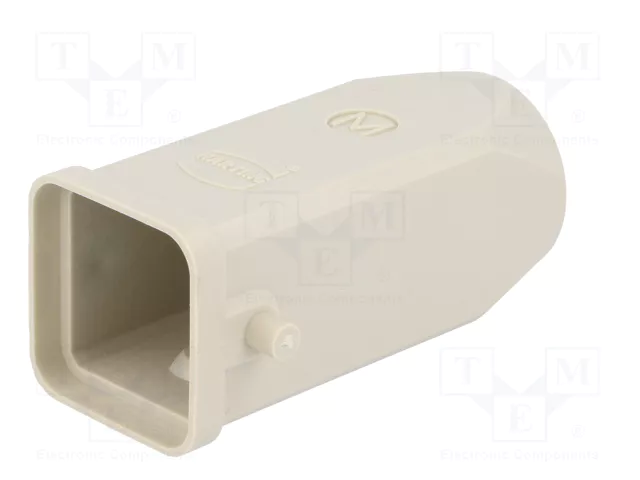 Harting Carcasa de prueba HART TII M20 19200030420 salida de cable recta gris Harting Carcasa de prueba HART TII M20 19200030420 salida de cable recta gris