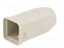 Harting Carcasa de prueba HART TII M20 19200030420 salida de cable recta gris