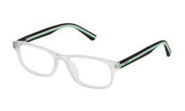 Police VK050490881 Gafas de Vista Infantiles Transparentes