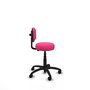 PIQUERAS Y CRESPO Silla Llanos giratoria en similpiel rosa