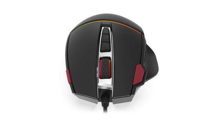 KRUX Fuze PRO Gaming Mouse, 11 botones programables, sensor óptico, iluminación RGB KRUX Fuze PRO Gaming Mouse, 11 botones programables, sensor óptico, iluminación RGB