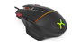 KRUX Fuze PRO Gaming Mouse, 11 botones programables, sensor óptico, iluminación RGB