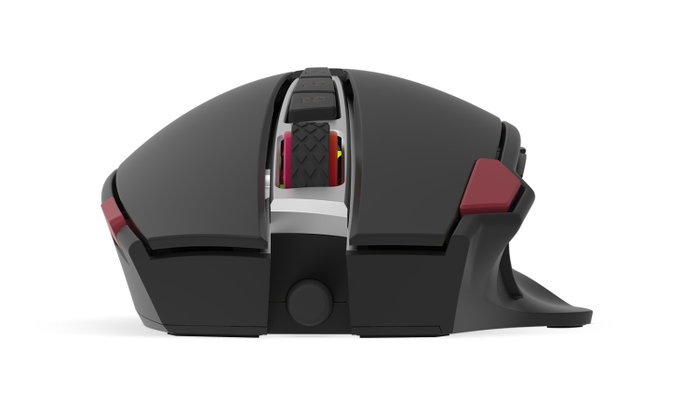 KRUX Fuze PRO Gaming Mouse, 11 botones programables, sensor óptico, iluminación RGB KRUX Fuze PRO Gaming Mouse, 11 botones programables, sensor óptico, iluminación RGB
