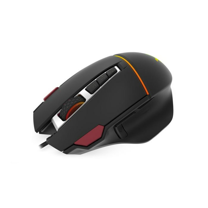 Krux KRUX Fuze PRO Ratón Gaming 12000 dpi Negro