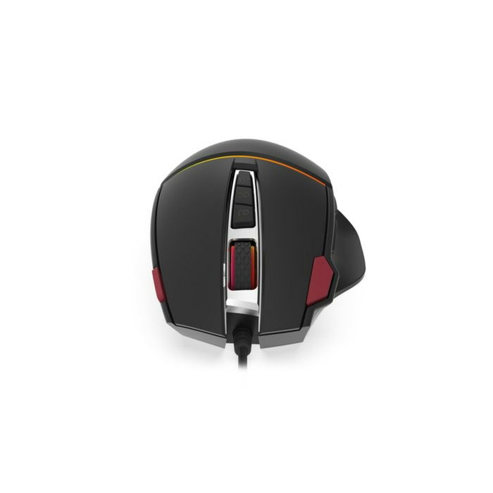 Krux KRUX Fuze PRO Ratón Gaming 12000 dpi Negro