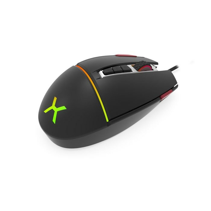 Krux KRUX Fuze PRO Ratón Gaming 12000 dpi Negro