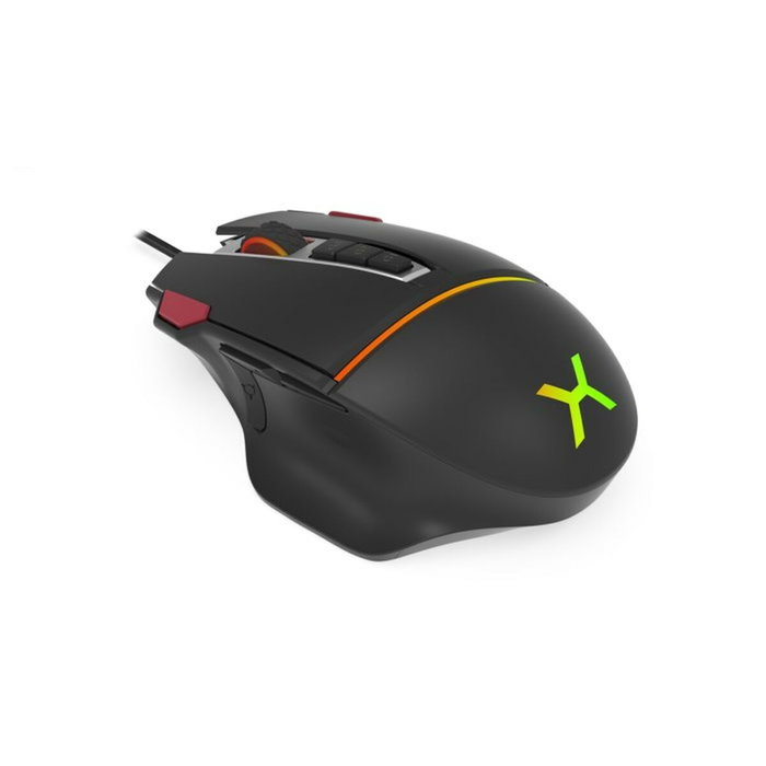 Krux KRUX Fuze PRO Ratón Gaming 12000 dpi Negro