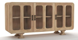 DKD Home Decor Buffet Mango Cristal Natural