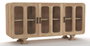 DKD Home Decor Buffet Mango Cristal Natural