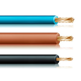 Cablecillo Reforzado 1,5mm Bicolor Libre de Halógenos