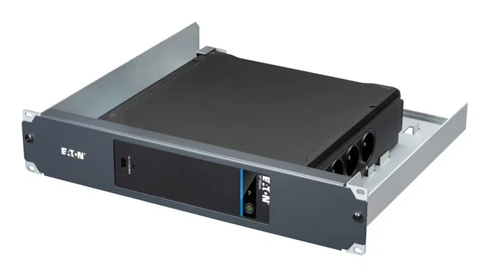 Eaton UPS 3P550D 3P Ellipse 550 DIN - Sistema de alimentación ininterrumpida, 0.55 kVA / 330W, Offline, 4 salidas AC, Torre negro