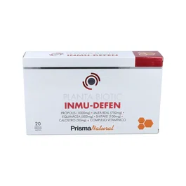 PRISMA NATURAL Inmu-Defen 20Amp. Complemento Alimenticio para el Sistema Inmune con Vitaminas C y D